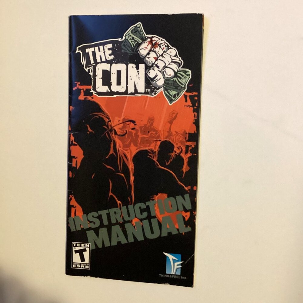 The Con Manual / Instruction Booklet ONLY Sony PlayStation Portable/PSP